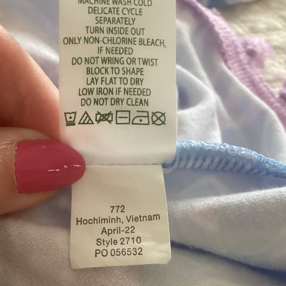 Lilly Pulitzer Jarrett Romper Boca Blue Sea What I Sea - Picture 6 of 8